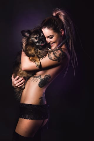 glamour und boudoir Fotografie in Budapest