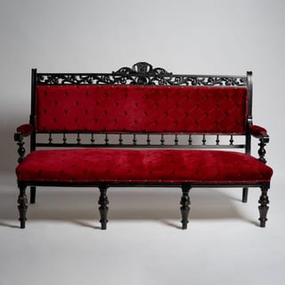 Altes germanisches Sofa aus den 1920ern