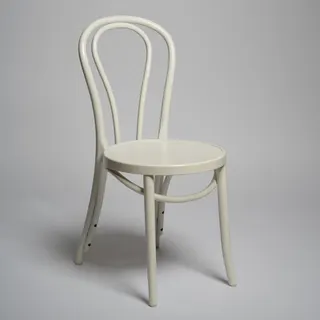 Weißer Stuhl