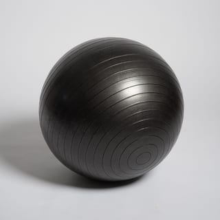 Dunkelgrauer Gymnastikball