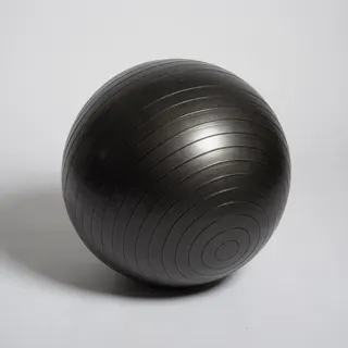 Dunkelgrauer Gymnastikball