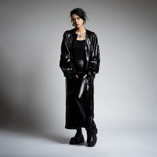 Weiß-blaues Kleid