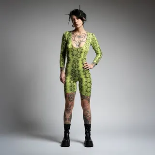 Silberne Jacke