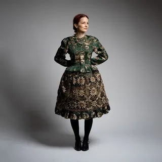 100 Jahre altes ungarisches Trachtenkleid