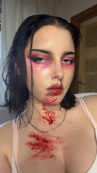Make-up-Arbeiten von Noémi Holczimmer