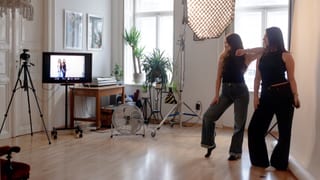 Selfie Studio Aufbau